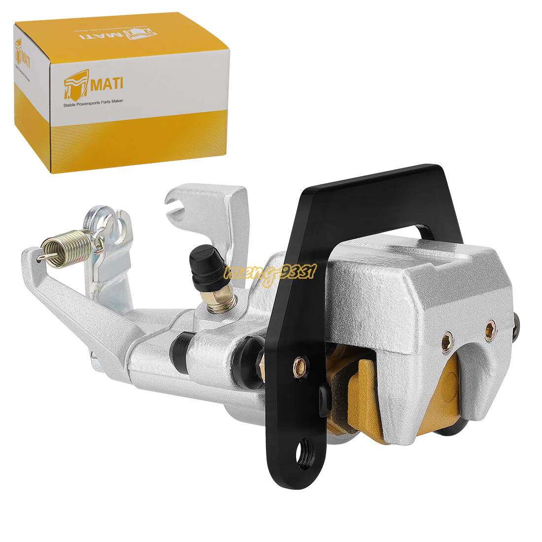 Rear Brake Caliper w/Pads for Yamaha Rhino 450 YXR450 660 YXR660 4x4 2004-2009