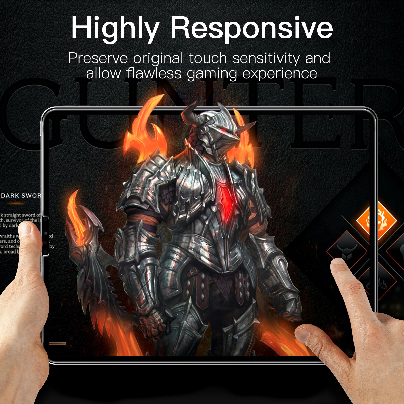 JETech Privacy Screen Protector for iPad Pro 12.9-Inch (6th/5th/4th/3rd Gen)