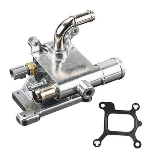 Aluminium Engine Coolant Thermostat Housing Compatible with 2006-2015 Mazda 3