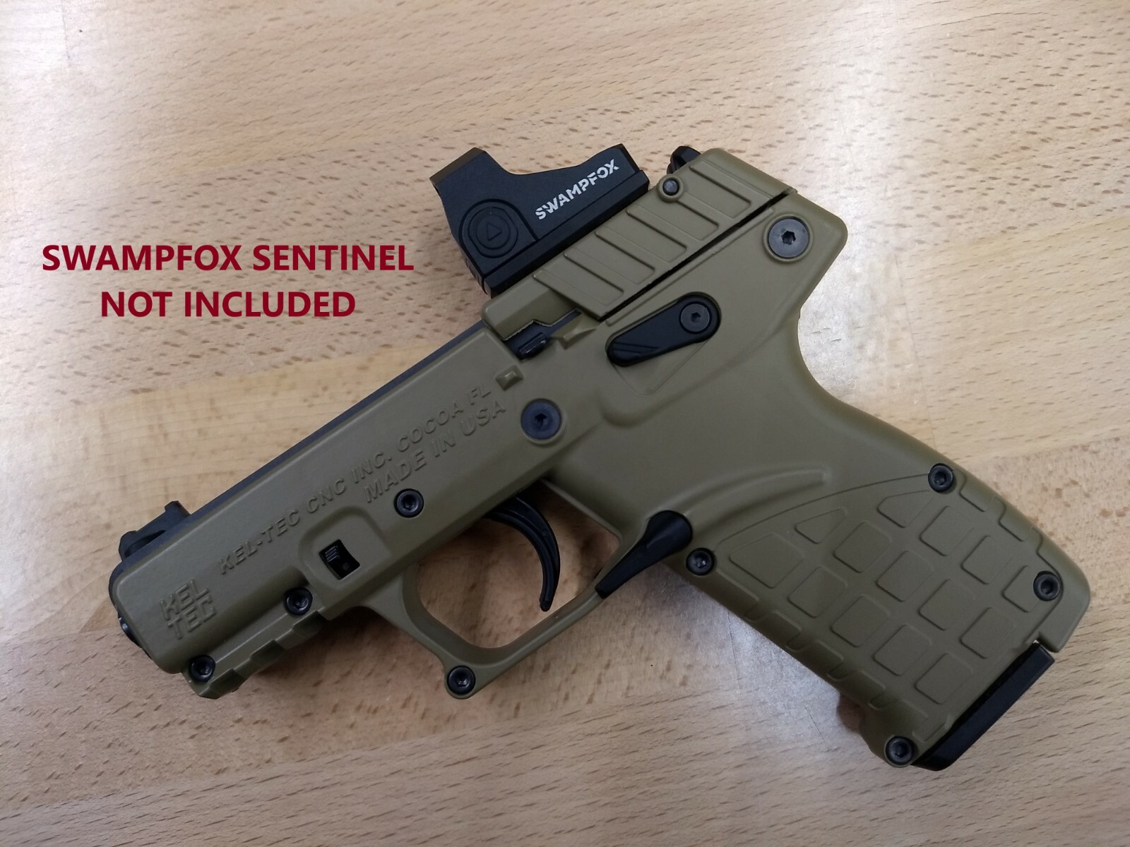 SIG ROMEO ZERO RED DOT SIGHT MOUNT FOR KEL-TEC P17 MADE IN USA