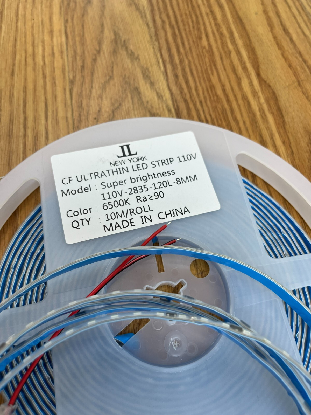 Super Brightness Ultrathin 110V LED Strip light.No Powersupply Needed!Easy Fix!