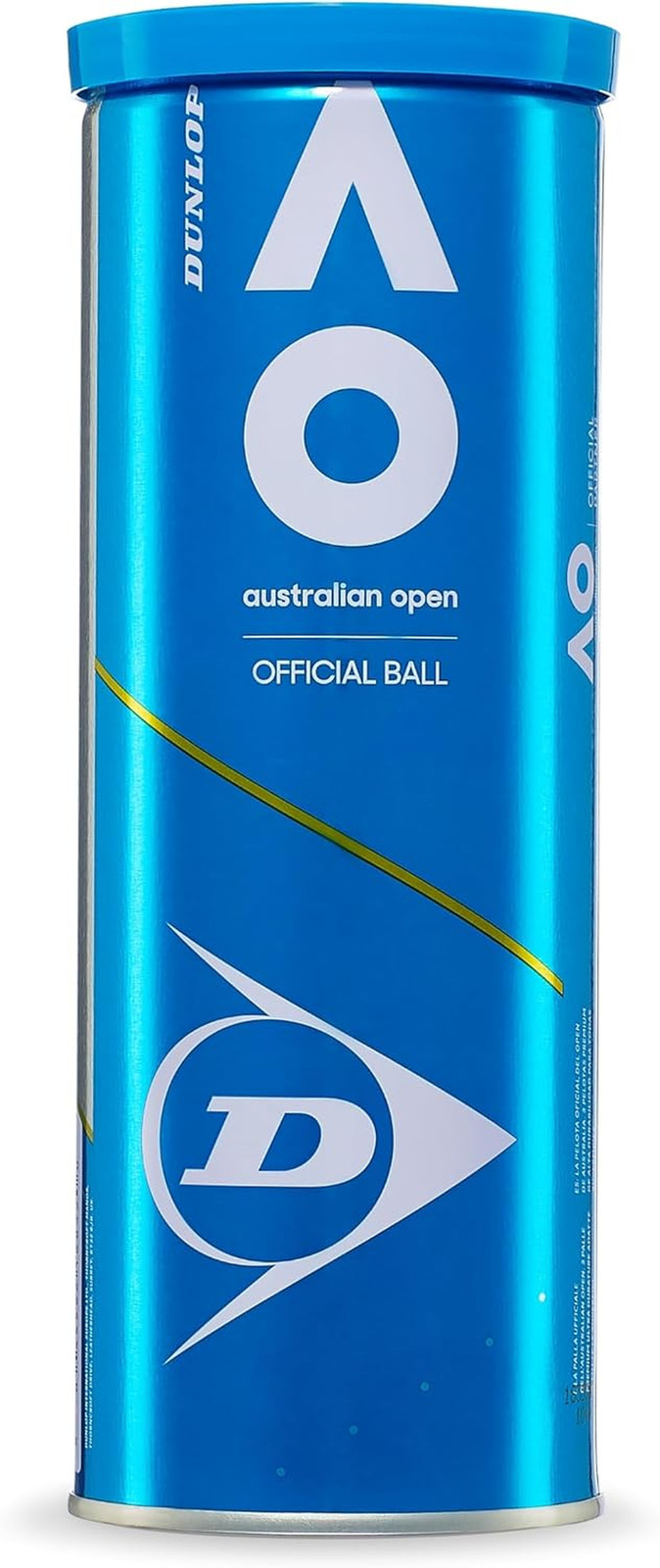 DUNLOP Tennis Ball Australian Open - for Clay, Hard Court and Grass