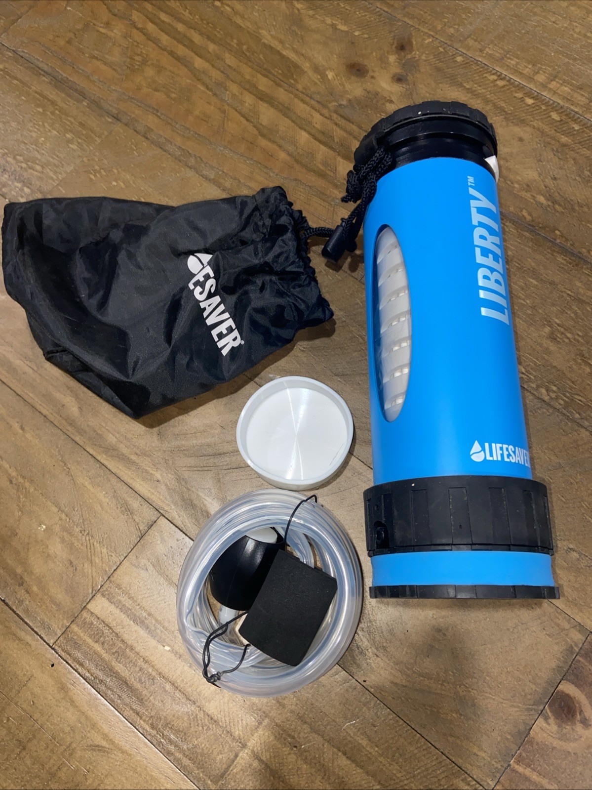 Liberty LifeSaver SL10032 Water Filtration Bottle Filter Blue