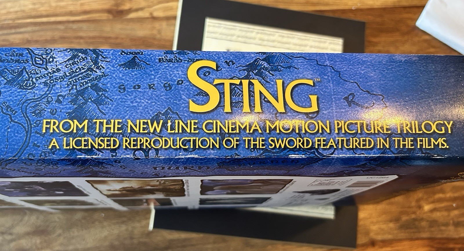 Lord of the Rings Sting LOTR Bilbo/Frodo Baggins Sword United Cut UC1264 +Bonus