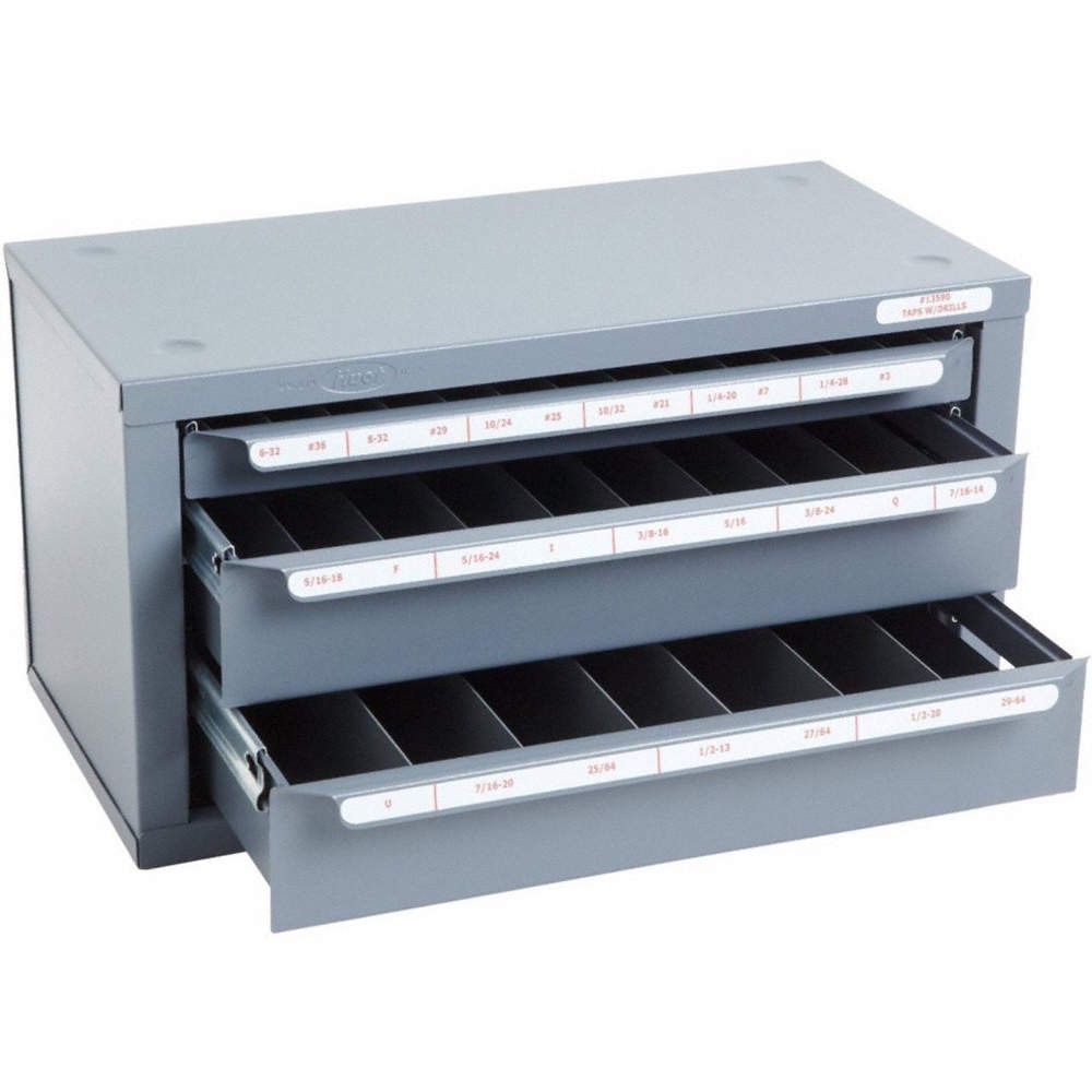 HUOT 13590 Tap Storage,7-3/8"x7-3/4"x14-5/8" 2TPZ7