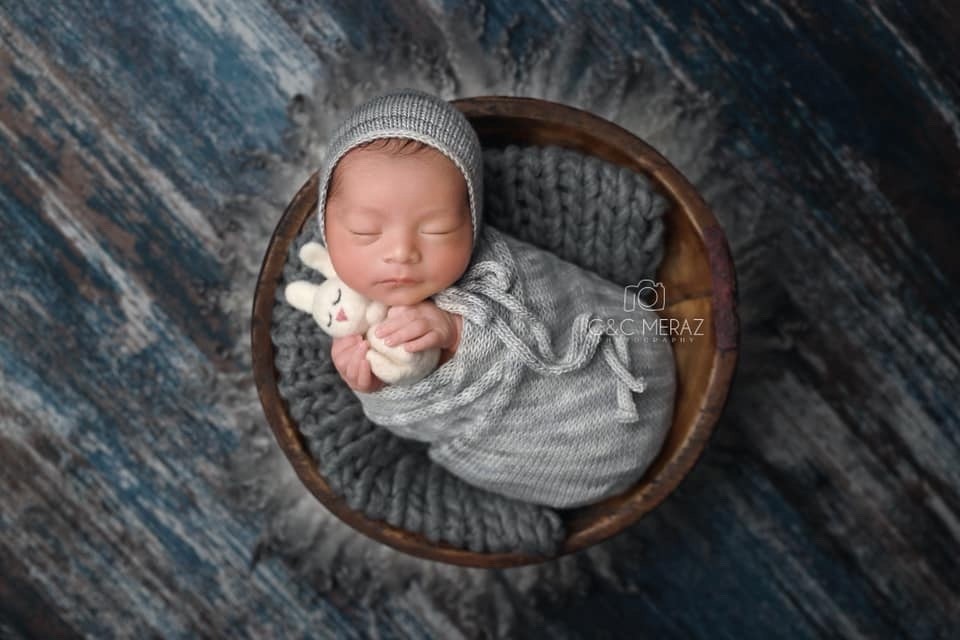 Newborn Photography Prop Posing Bowl Photo Props “Nanny’s Fixin Bowl”