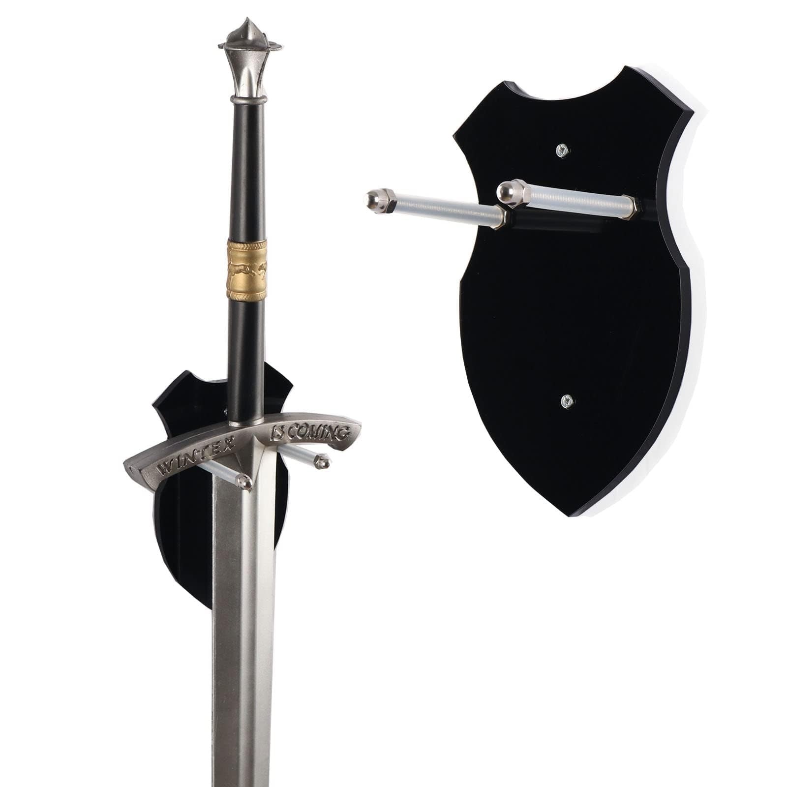 Sword wall mount sword stand wall hook display hanger wall mount for sword da...