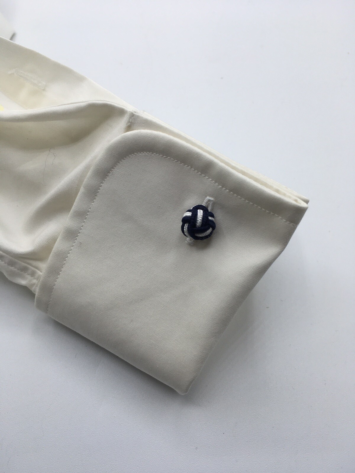 Fabric Silk Knot Shirt Cufflinks Navy Blue Red White Lot of 14 (7 Pairs) Formal