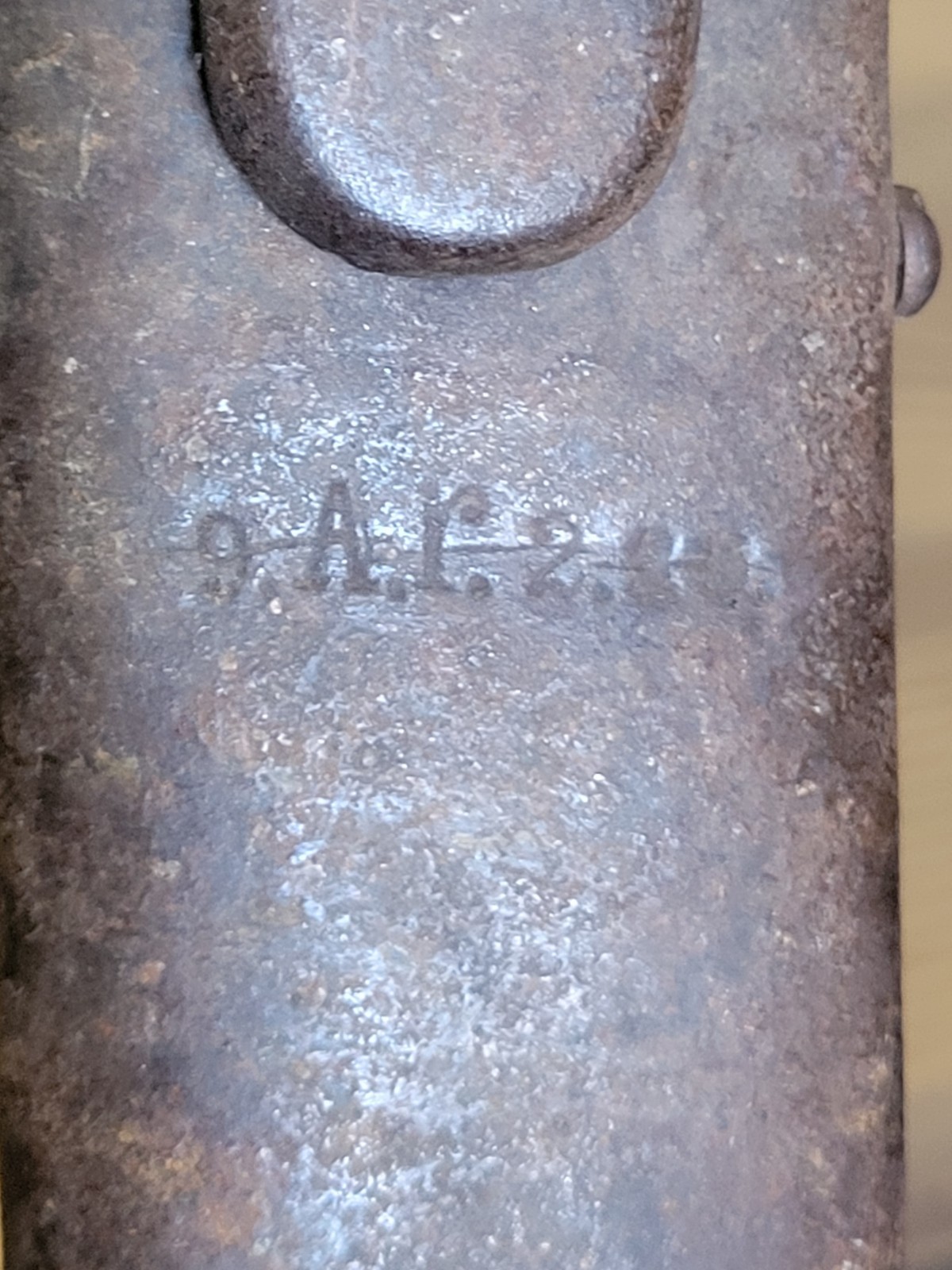 Imperial German Sword Cut-Down w/ Scabbard dated "1894"