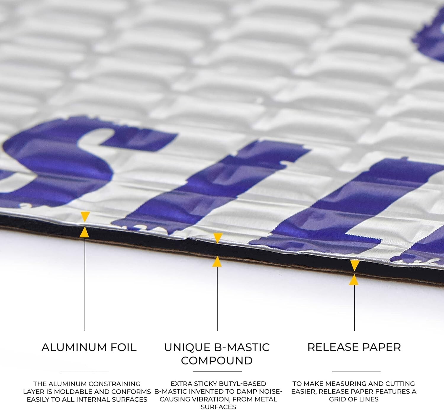 52 SqFt Car Sound Deadener Mat Proofing Thick Noise Insulation Material Dynamat