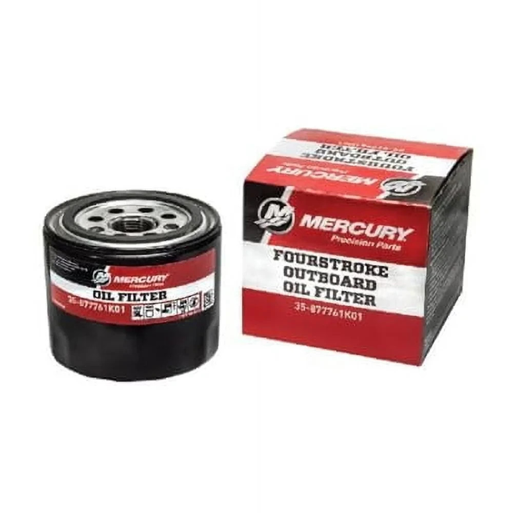 Mercury Marine Mercruiser New OEM 4-Stroke Outboard Oil Filter, 35-877761K01