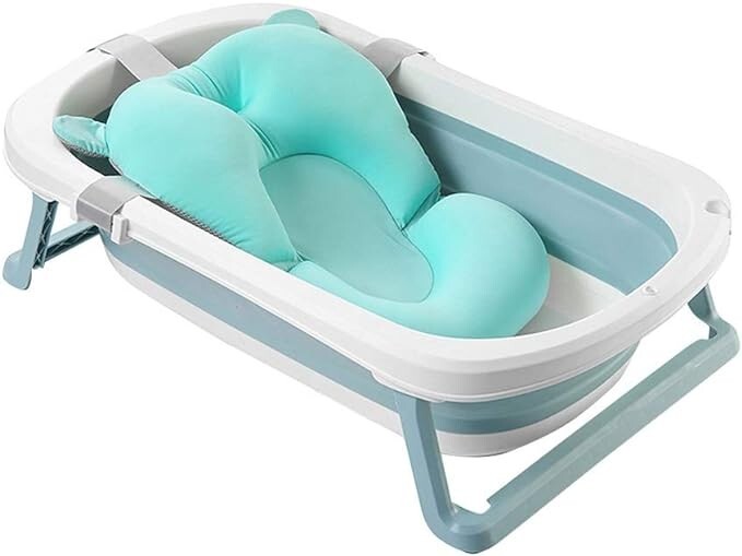 30x18 inch Foldable Baby Bath newborn safety Portable Shower Bathtub 0-24month