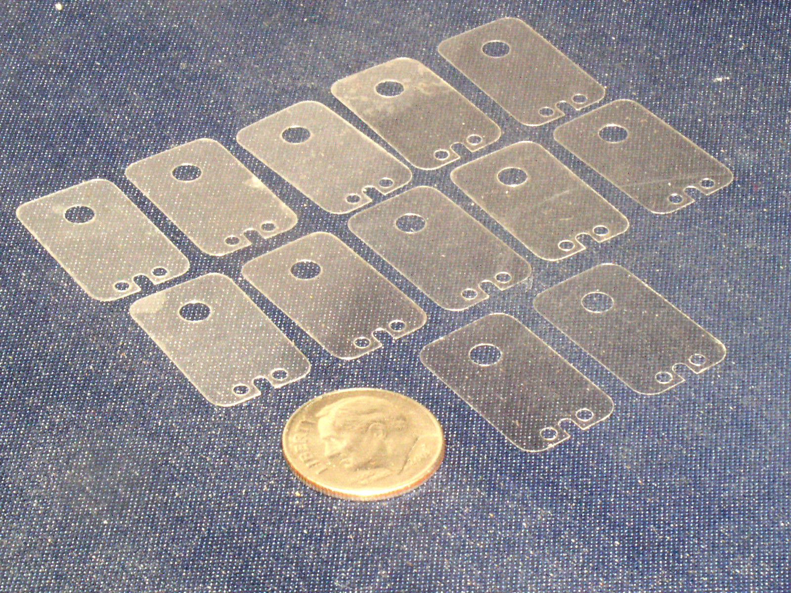 12 BRAND NEW FRESH TO-220 CASE TRANSISTOR MICA INSULATOR KEYSTONE #4672 IN USA