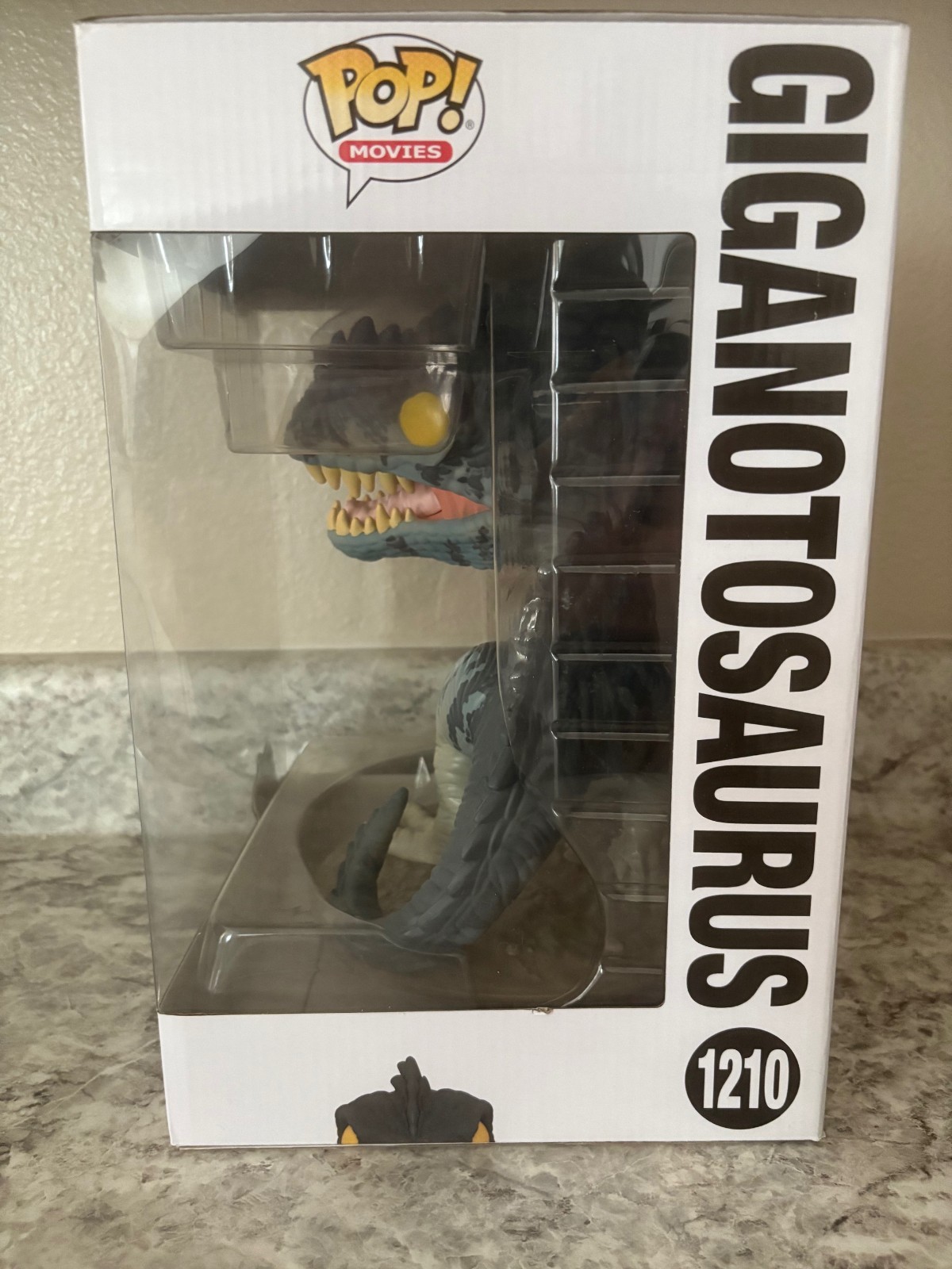 10" GIGANTOSAURUS - Jurassic World, Jumbo FUNKO POP Movies #1210 New IN BOX