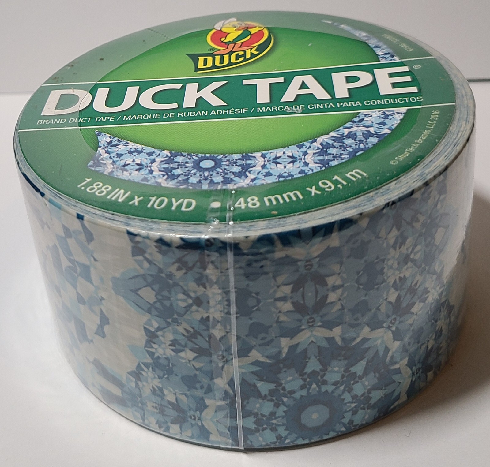 Kaleidoscope duct tape roll Duck Brand NIP 1.88" x 10 yd DISCONTINUED