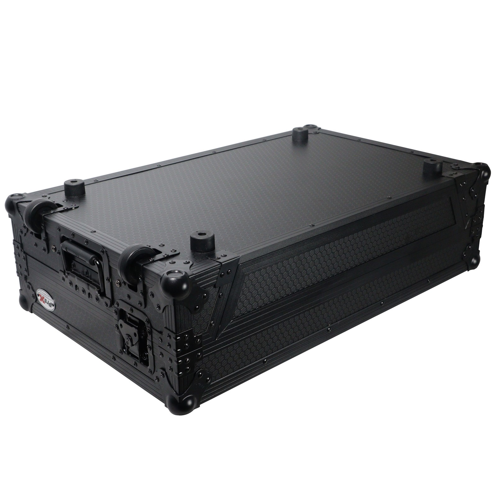 Pro X Flight Case For RANE ONE DJ Controller w/Shelf, 1U Rack, & Wheels (Black)
