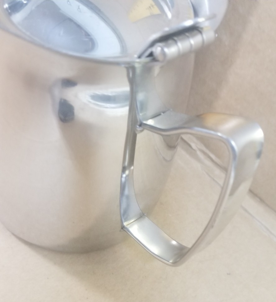 3 POLAR 133 HALCO S-202 Stainless Steel Creamer Cups