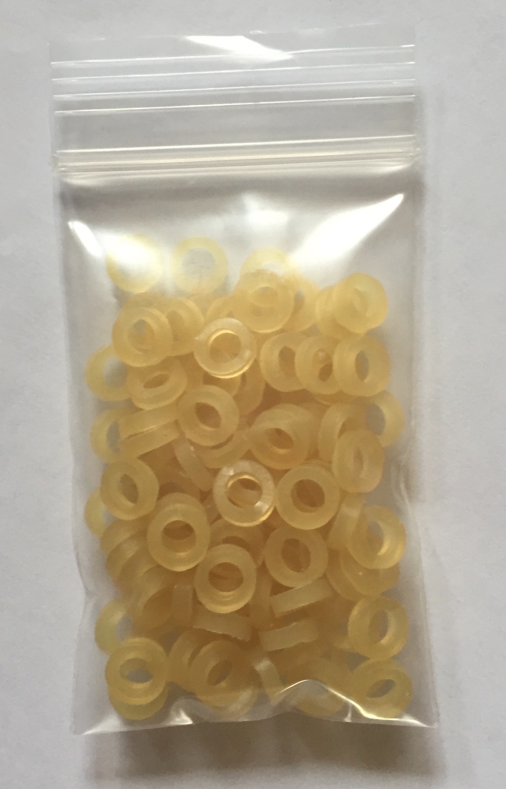 100 Facial Flex Replacement Rubberbands size 14+oz. 8 month supply