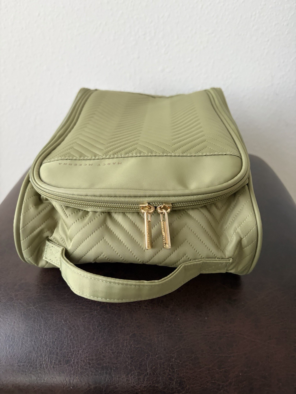 Marcy McKenna Hamptons 5-Piece Set Traveling Packing Cube Sage Green NWT