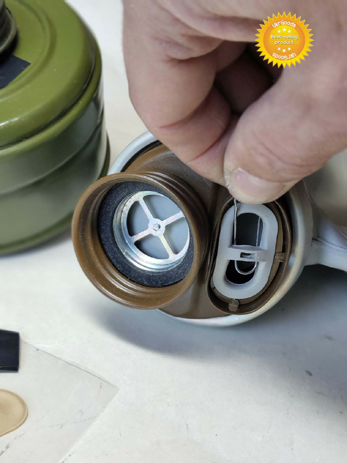 Cosplay Hose Black Gas mask GP-5 Size-3 Large Soviet USSR Military FULL SET