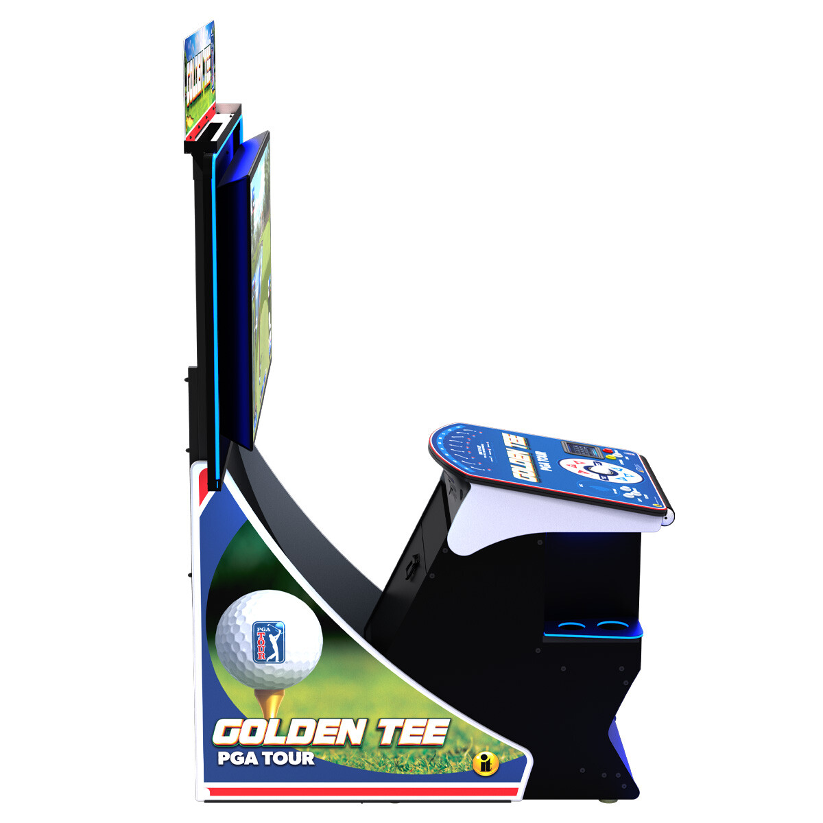 Golden Tee Golf Game - PGA TOUR Clubhouse Deluxe Edition - 2024