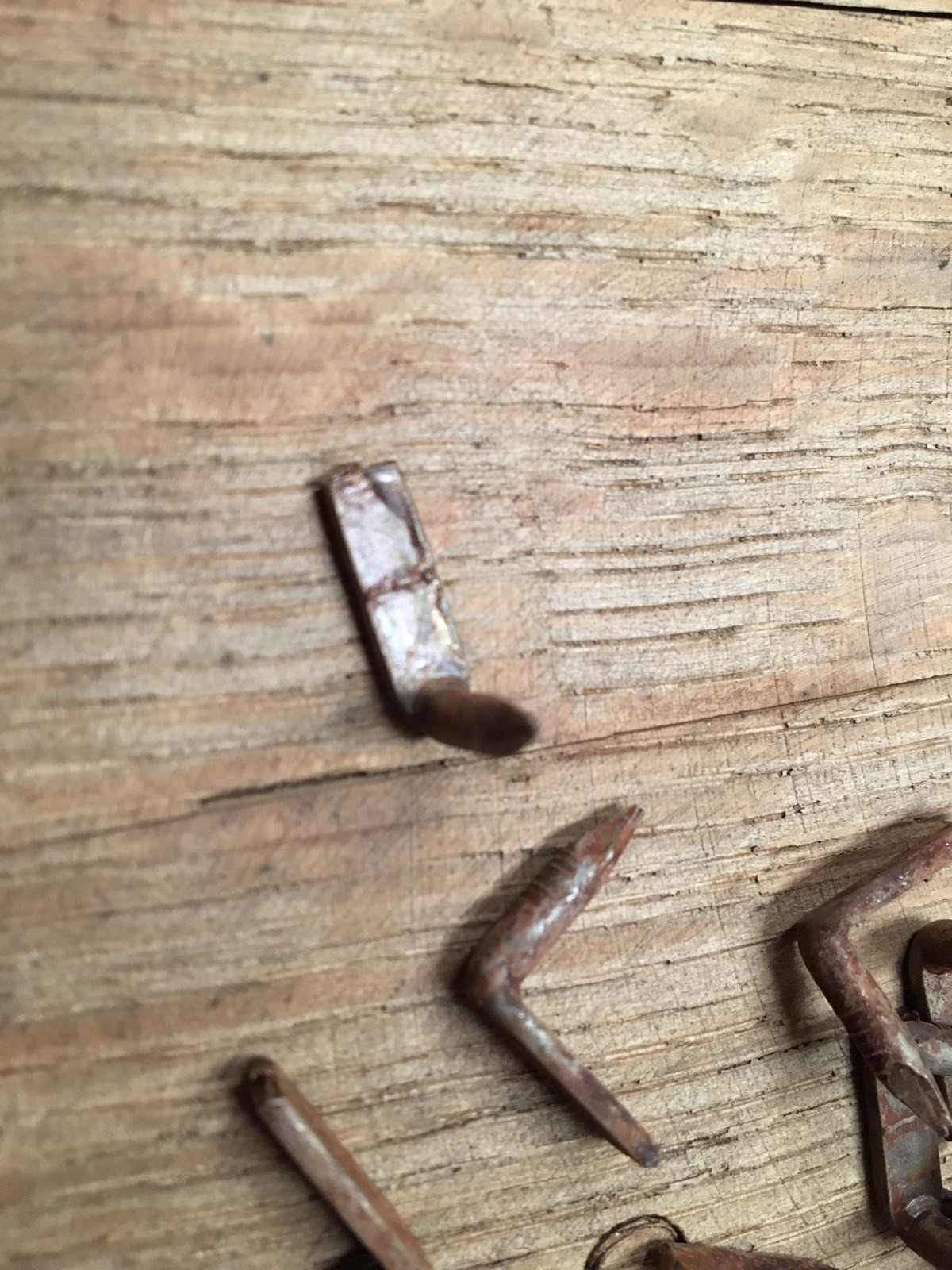 Hoop Nails Galvanized Vintage Look 50 QTY Barrel NAILS Whiskey Wine Wood Band