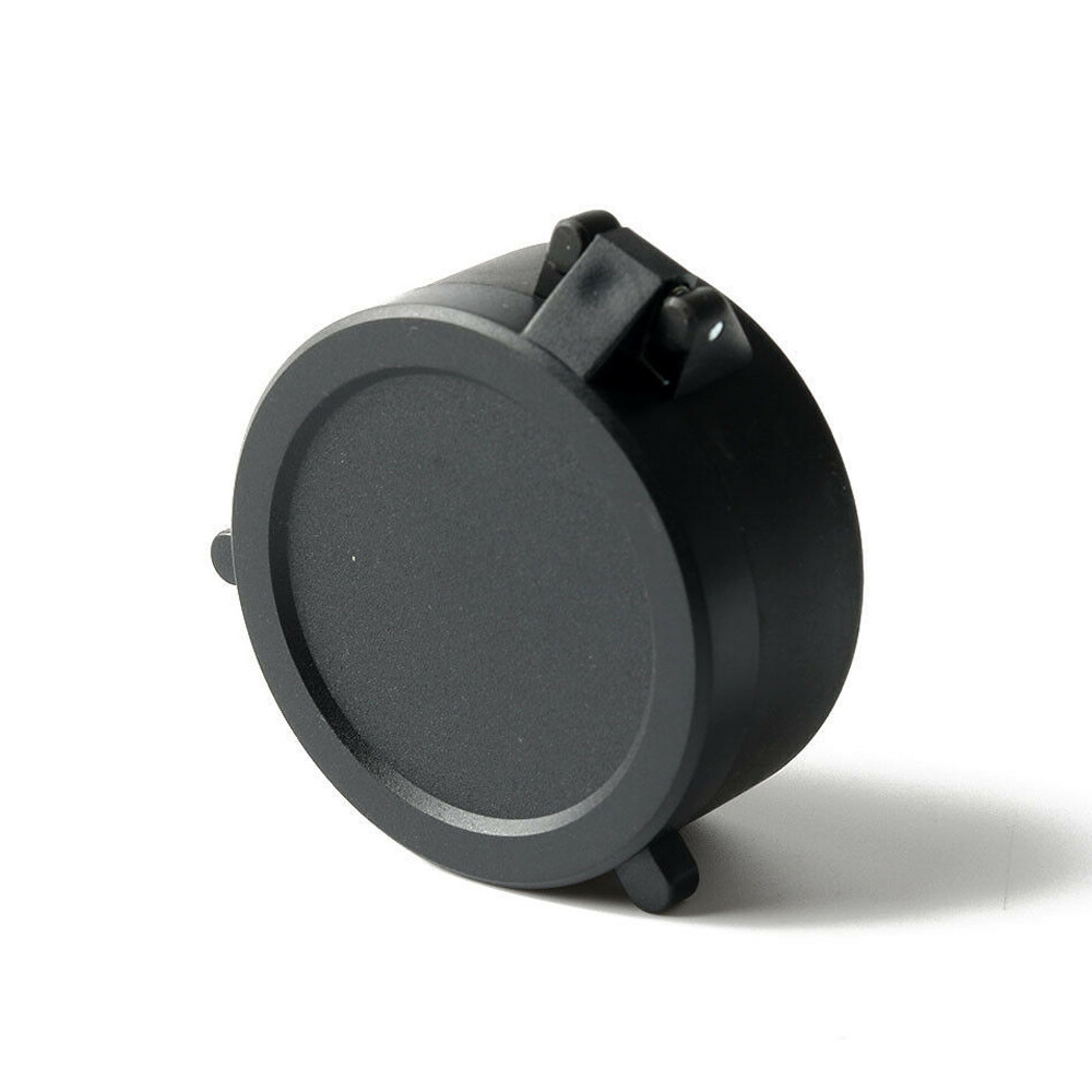 2Pcs Rifle Scope Lens Cover Flip Up Cap Objective Lense Lid Quick Spring Protect