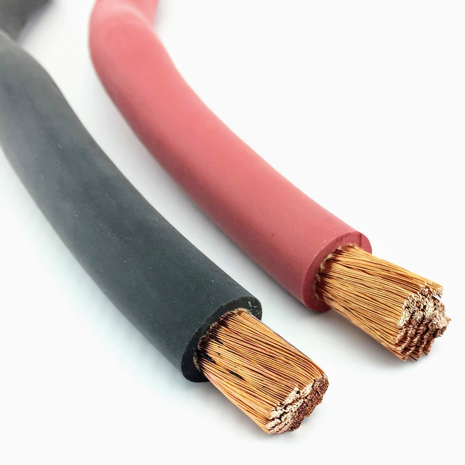 Welding Cable Flexible Rubber SGR Battery Cable SAE J1127 Pure Copper - USA Made