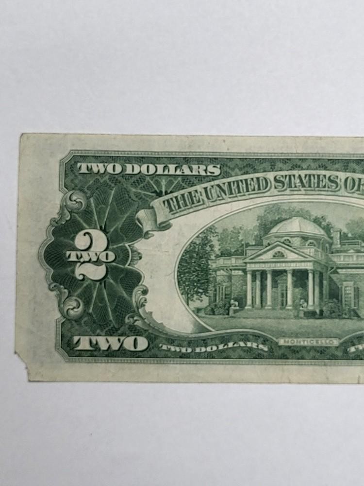 1928 G RED Seal $2 United States Note CHEAP !!!