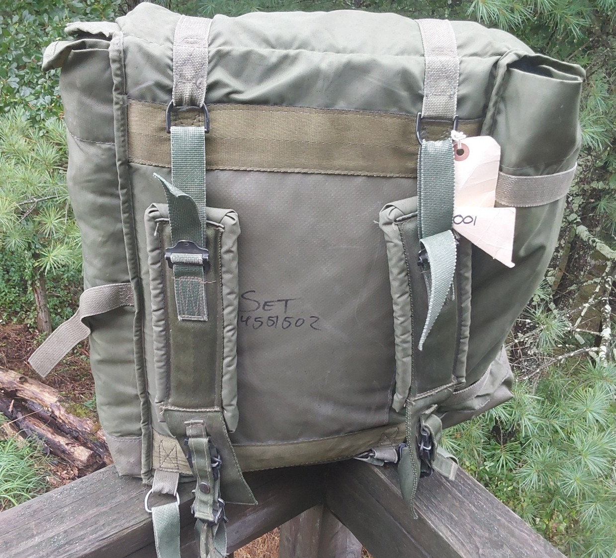 US Military Harris Falcon II Ranger Radio Pack PRC 150 - OD - VGC
