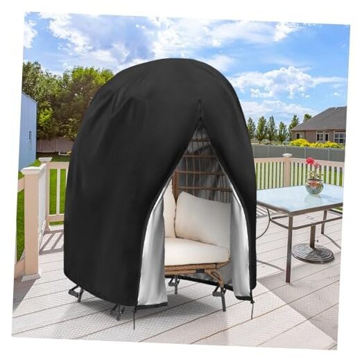 Outdoor Egg Chair Cover, 40inch Double Egg Chair Covers 40"L x 40"W x 56"H