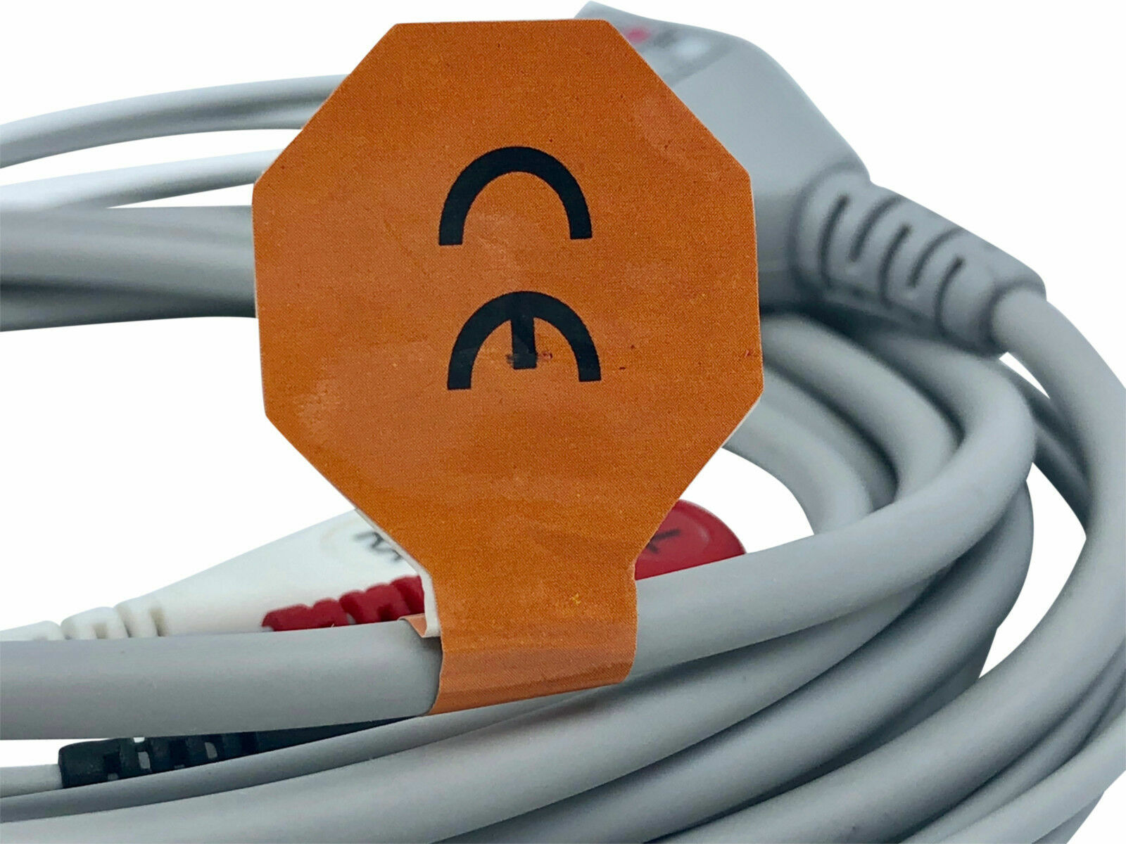 EKG ECG Cable 3 Lead Wire Snap Type for Patient Monitors 6 Pin AHA WARRANTY 9ft