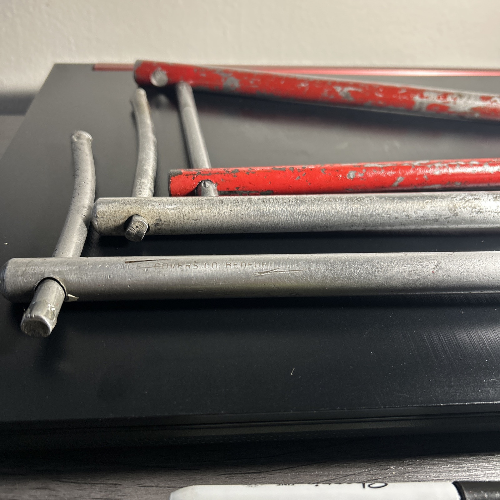 4 VTG Basin Speedy Wrench Ace Covers Co. Bedford And Unbranded Made in USA