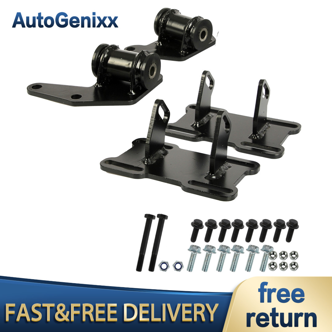 For 78-88 G-Body Engine Mount adapter Kit LS SWAP Monte Carlo Regal LSX #14075A