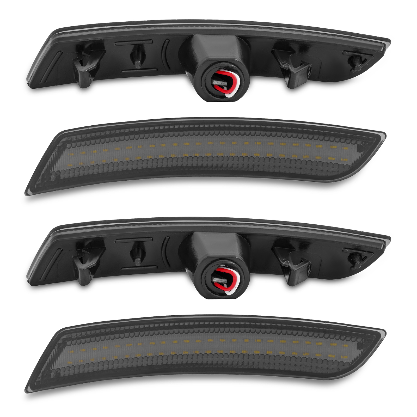 4X LED Side Marker Lights Front Rear Set For Chevy Camaro LS LT SS ZL1 2016-2024