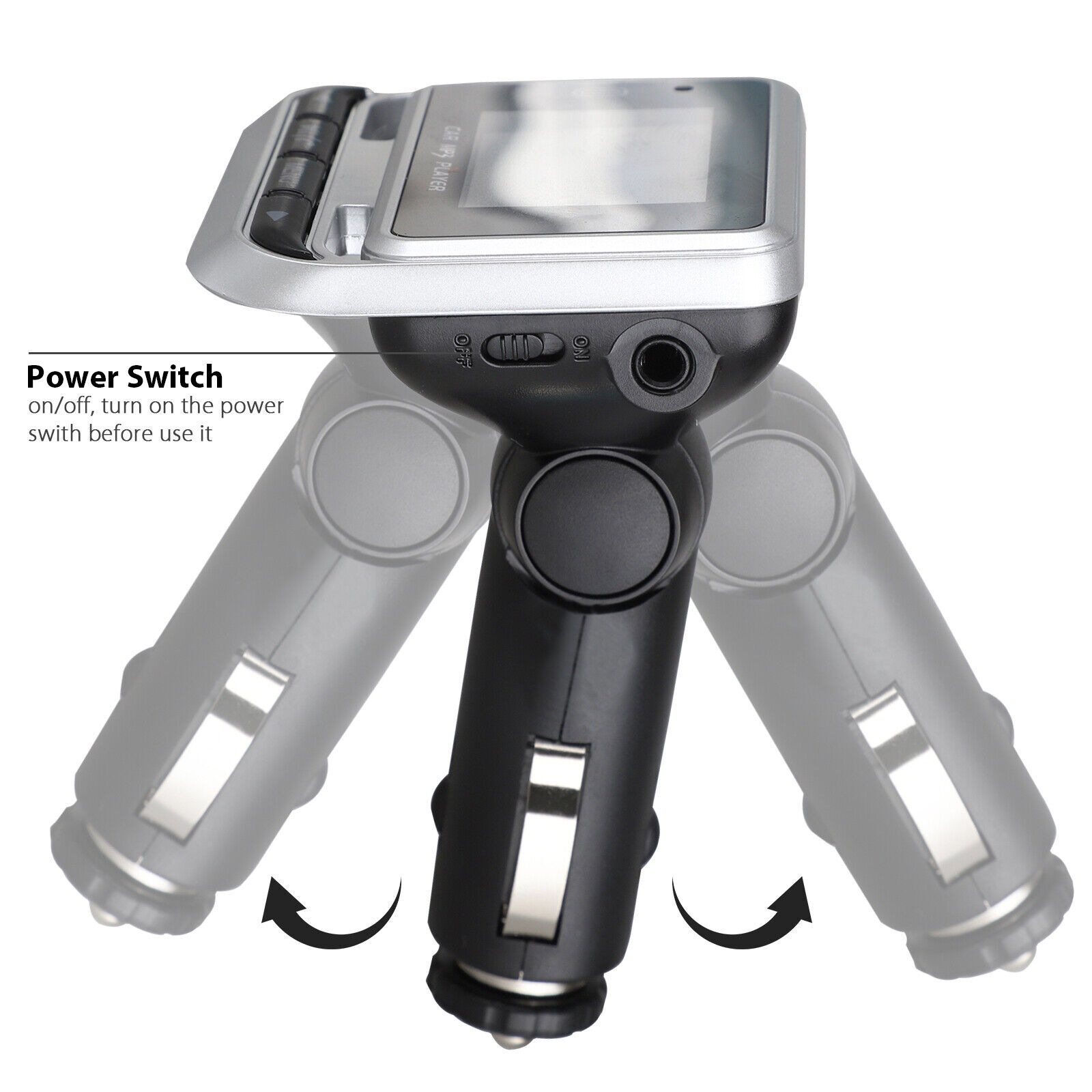 Bluetooth Wireless FM Transmitter Car MP3 Player Radio Adapter USB Charger