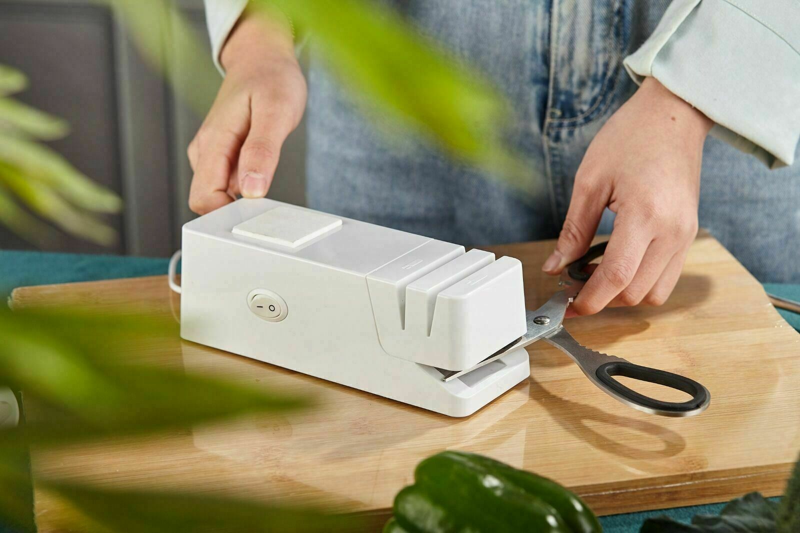 Multi-Task Electric Scissor & Knife Machetes Sharpener Fast Grinding Machine New