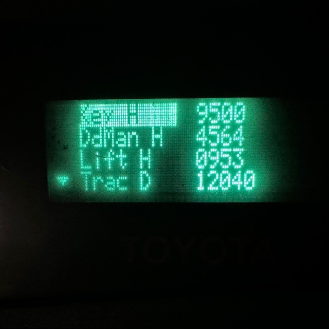 2019 Toyota 9BRU23 4500lb Used Reach Forklift Triple Mast Sideshift 4564 Hours