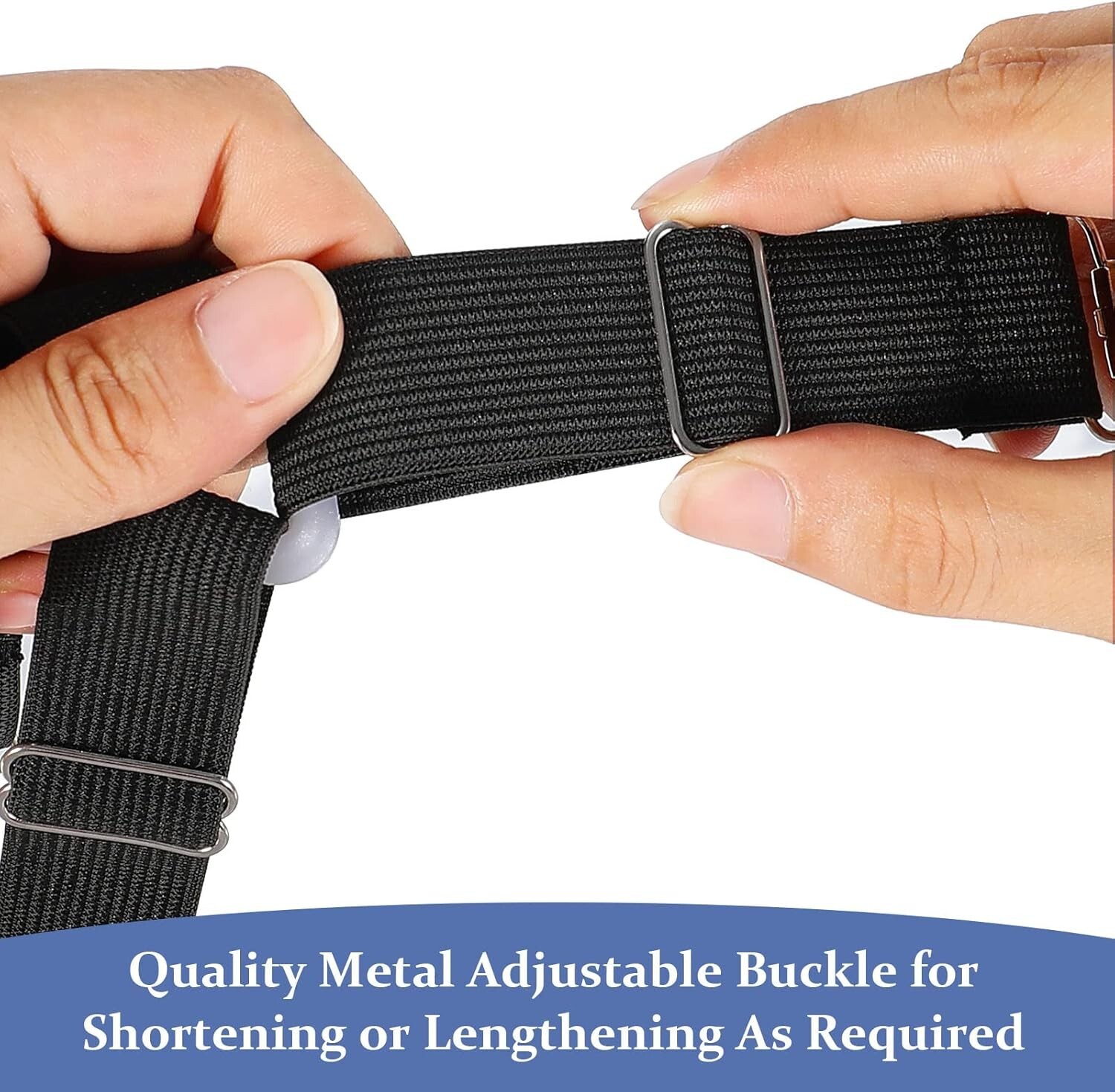 Bed Sheet Straps Scrunchie Fitted Straps Keepers Holders Elastic Fasteners 5 Pcs