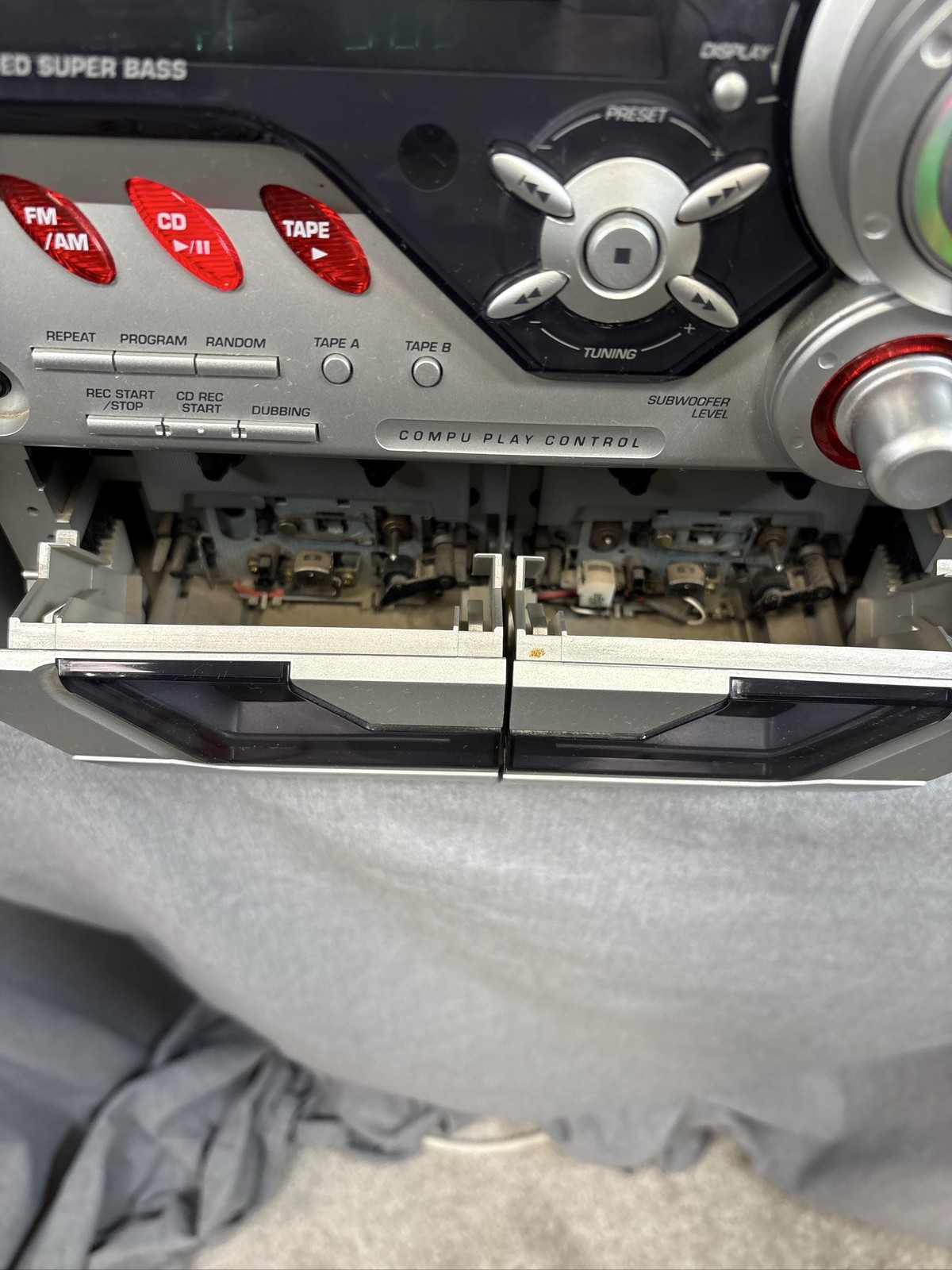 JVC CA-MXG500 Stereo Receiver System MX-G500 130W With Speakers Tested