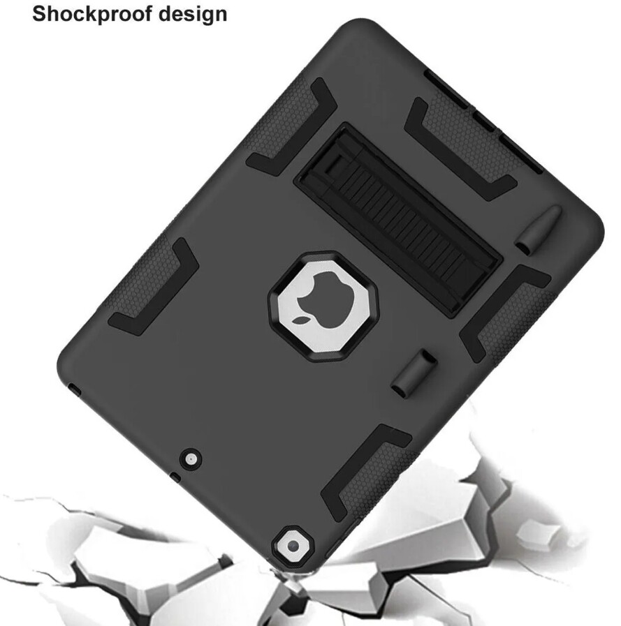 For Apple iPad 9th 7th 8th 10.2" Case Rugged Shockproof Heavy Duty Stand Cover