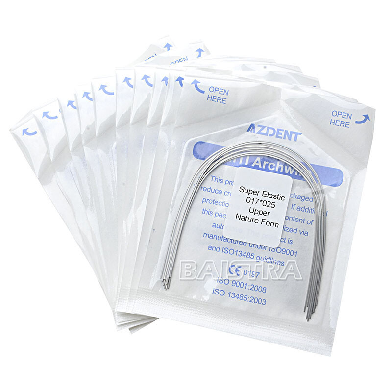 AZDENT Dental Orthodontic Super Elastic Niti Nature Form Rectangular Arch Wires
