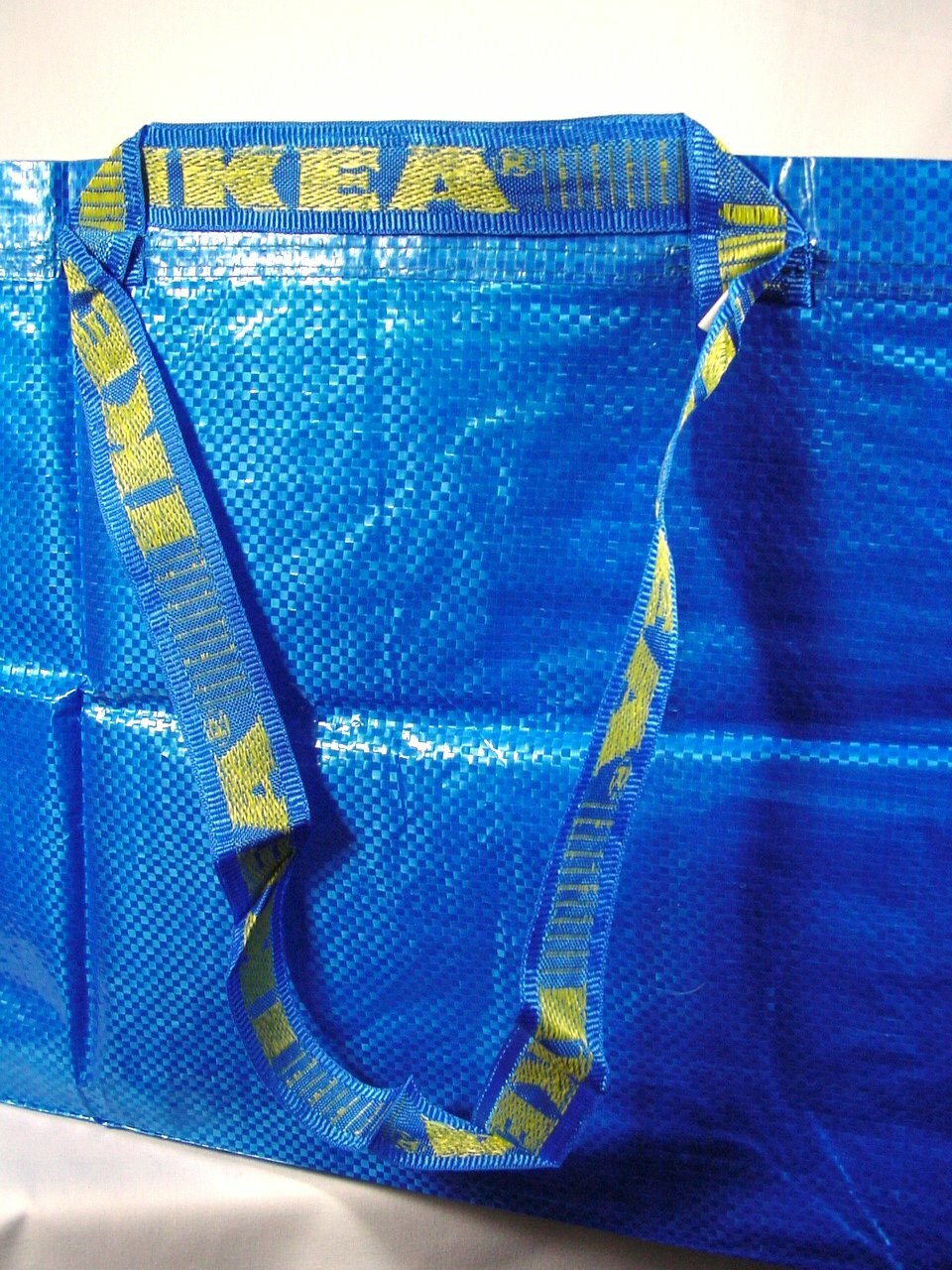 IKEA 10 X LARGE BLUE BAGS Shopping Bag Laundry Storage Travel Tote FRAKTA
