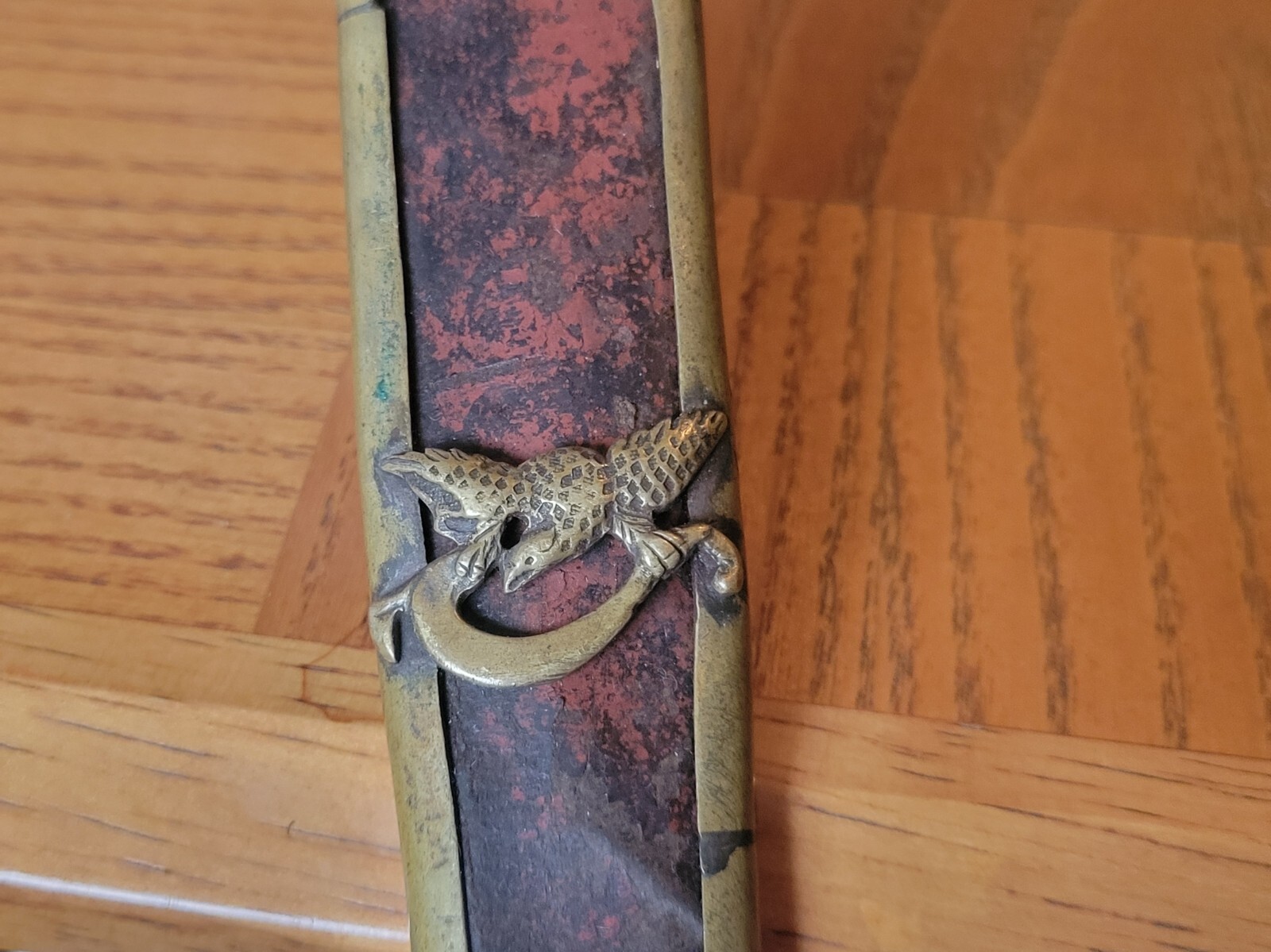 Civil War Officer's Dagger with Sheath Used Free Shipping