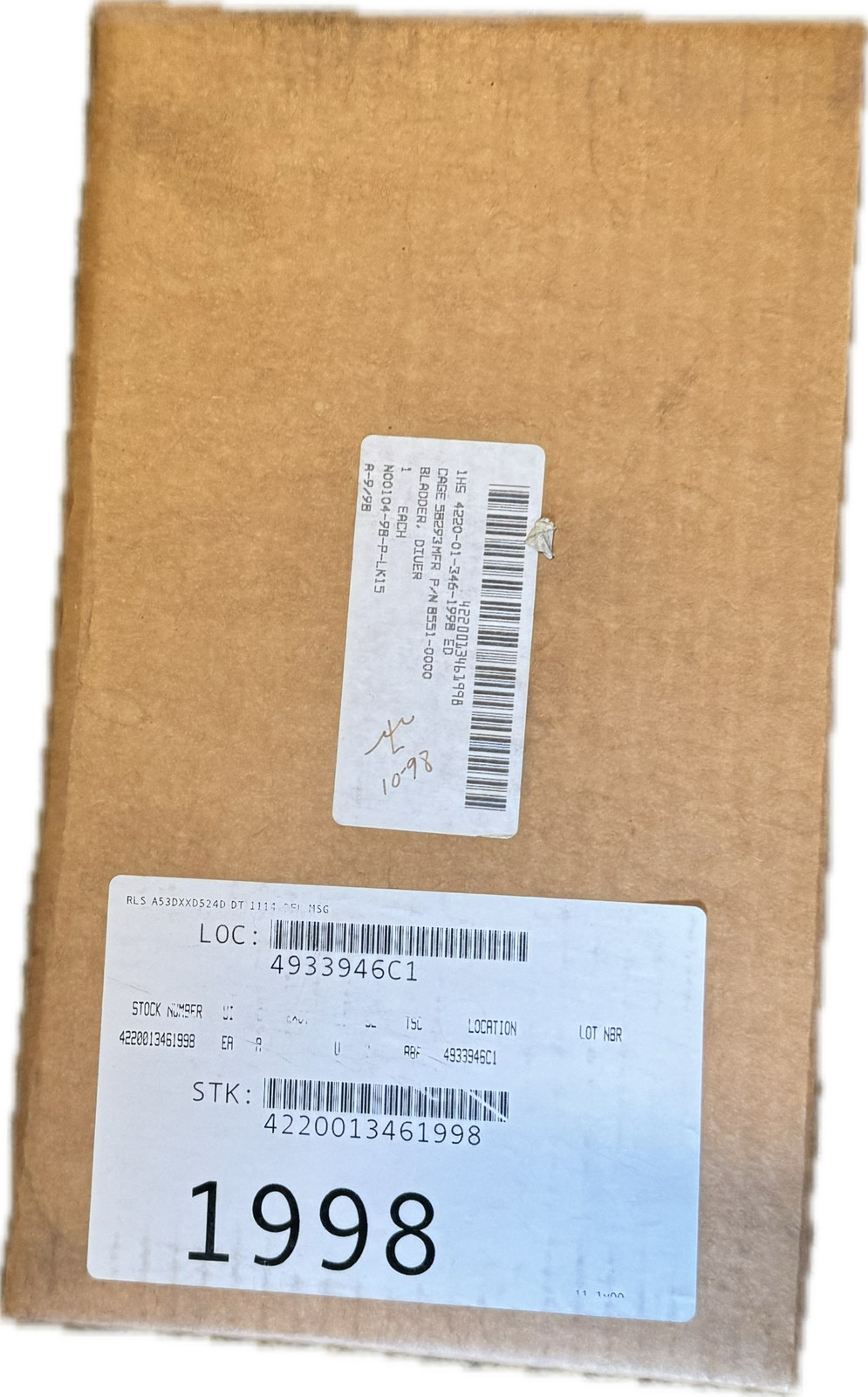 NOS USGI Scuba Gear Diving Bladder Water / Urine Bag