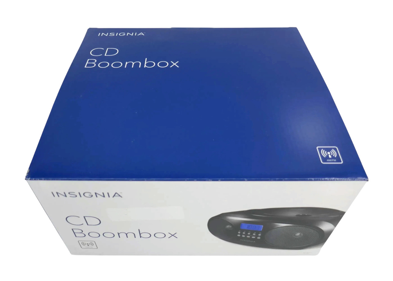 Insignia NS-B4111 CD/CD-RW Playback/Radio/CD-R Playback Boombox-Free Shipping