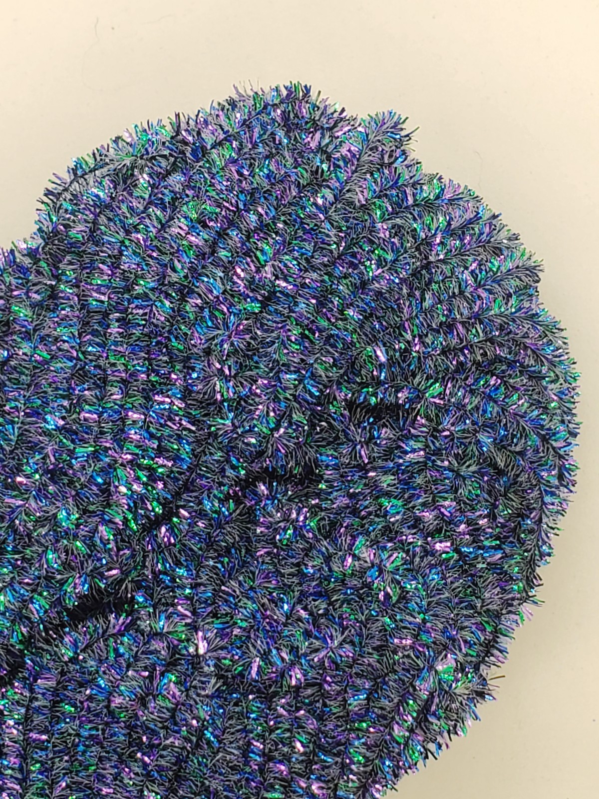 OG JUNE BUG Crystal Ice Age Chenille Size #4 Large 4 Yd Pack Jig Tying