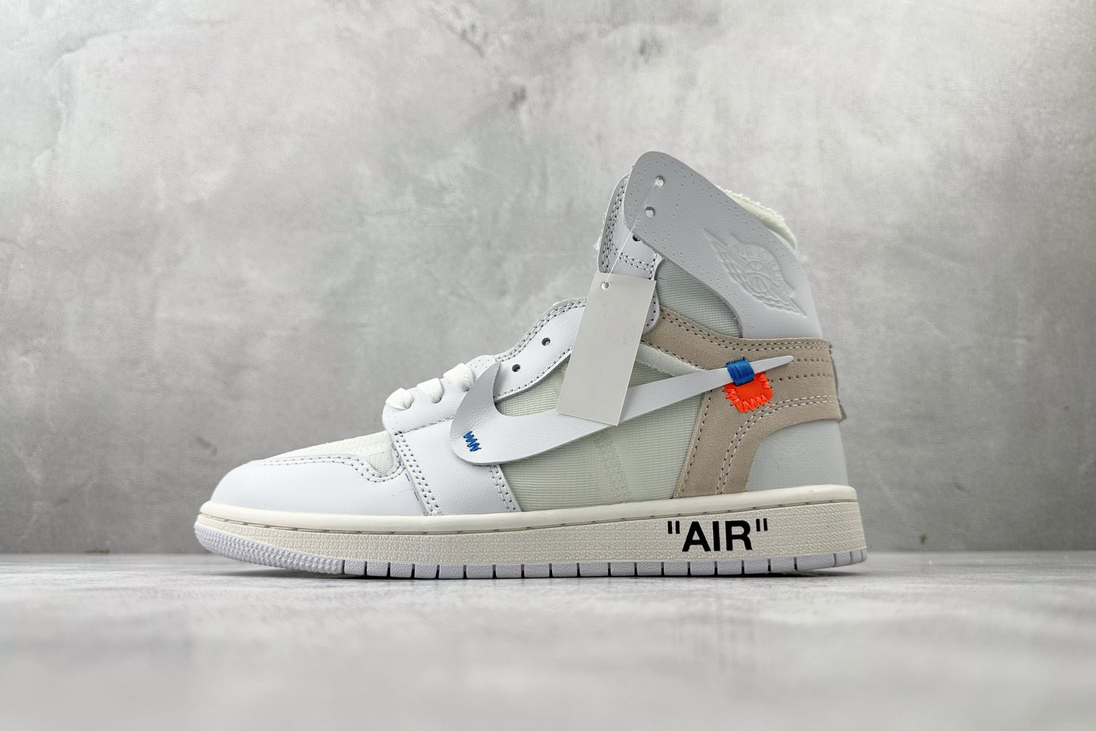 Off-White × AJ 1 Retro High White AQ0818-100