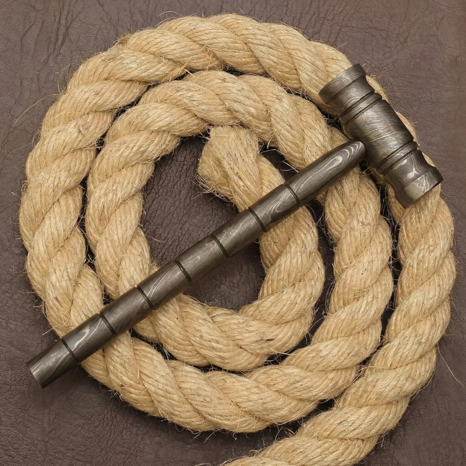 Shard Collectible Tactical Damascus Hammer Full Tang Bushcraft Survival EDC