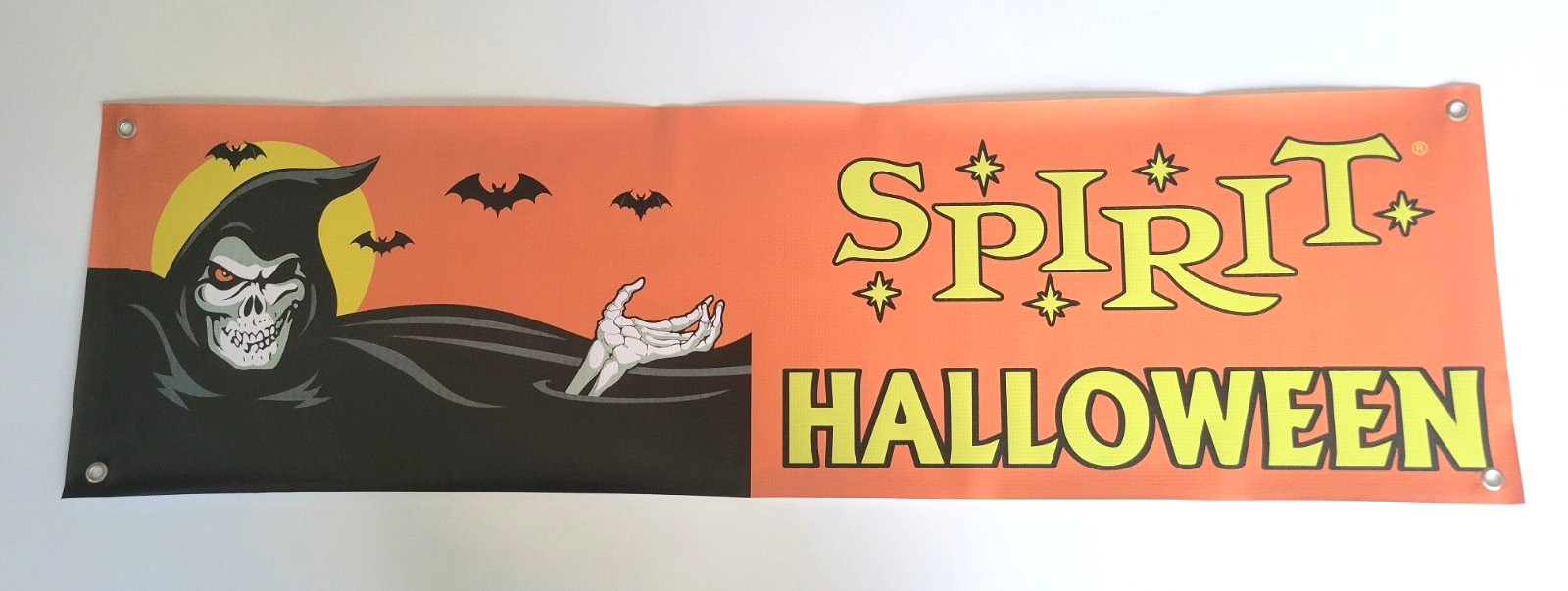 jack the reaper spirit halloween vinyl banner 14" x 48"